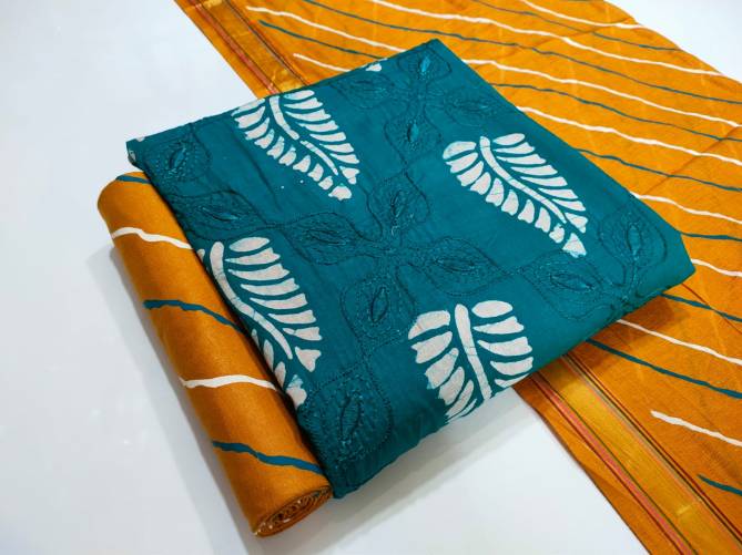 Neminath Wax Batik 3 Regular Wear Printed Cotton Designer Dress Material Collection